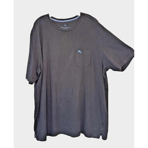 Tommy Bahama Men's Short Sleeve Blue Green Crew Neck T-Shirt XXL EUC